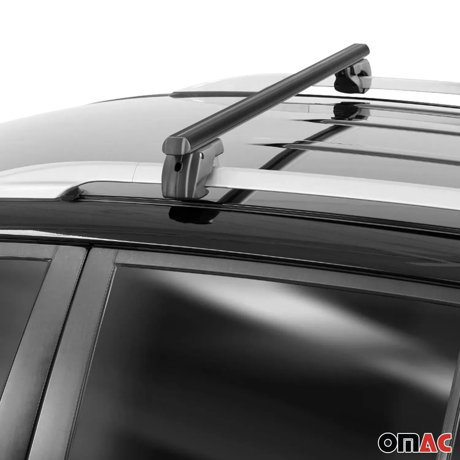 1999-2005 Pontiac Montana Roof Rack Cross Bars Black