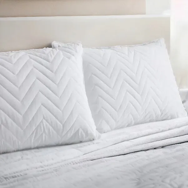 2 Pack Premium Quilted Temperature Control Pillows
