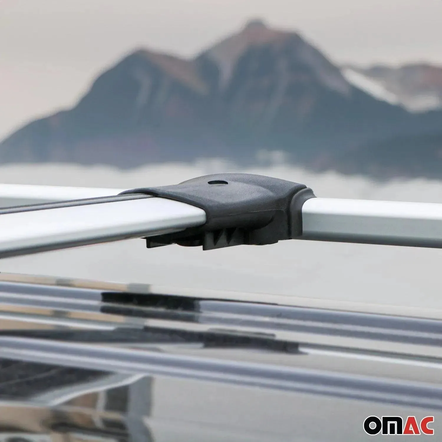 2000-2006 BMW X5 E53 Roof Rack Cross Bars Silver