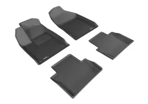 3D MAXpider Floor Mats Chrysler 200 (15-17) All-Weather Kagu Series - Front or Second Row