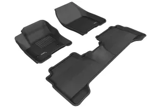 3D MAXpider Floor Mats Ford C-Max (13-18) All-Weather Kagu Series - Front or Second Row