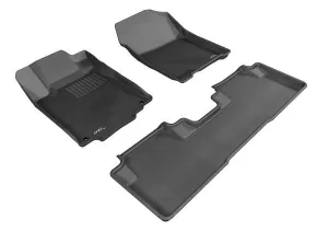 3D MAXpider Floor Mats Honda CRV (12-16) All-Weather Kagu Series - Front or Second Row