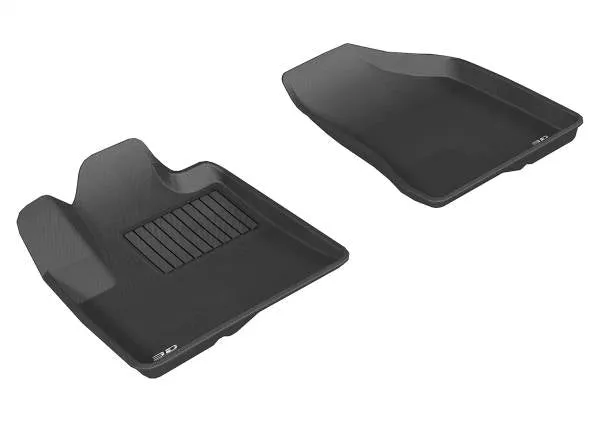 3D MAXpider Floor Mats Hyundai Santa Fe (07-09) All-Weather Kagu Series - Front or Second Row