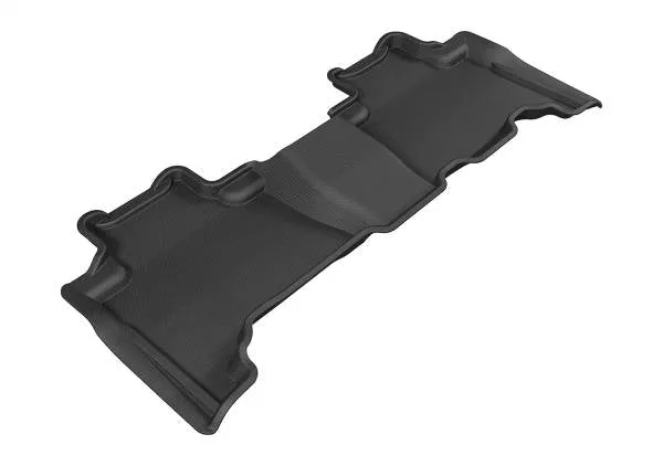 3D MAXpider Floor Mats Lexus GX460 (14-23) All-Weather Kagu Series Black - Front / Second / Third Row