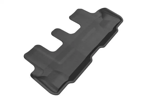 3D MAXpider Floor Mats Lexus GX460 (14-23) All-Weather Kagu Series Black - Front / Second / Third Row