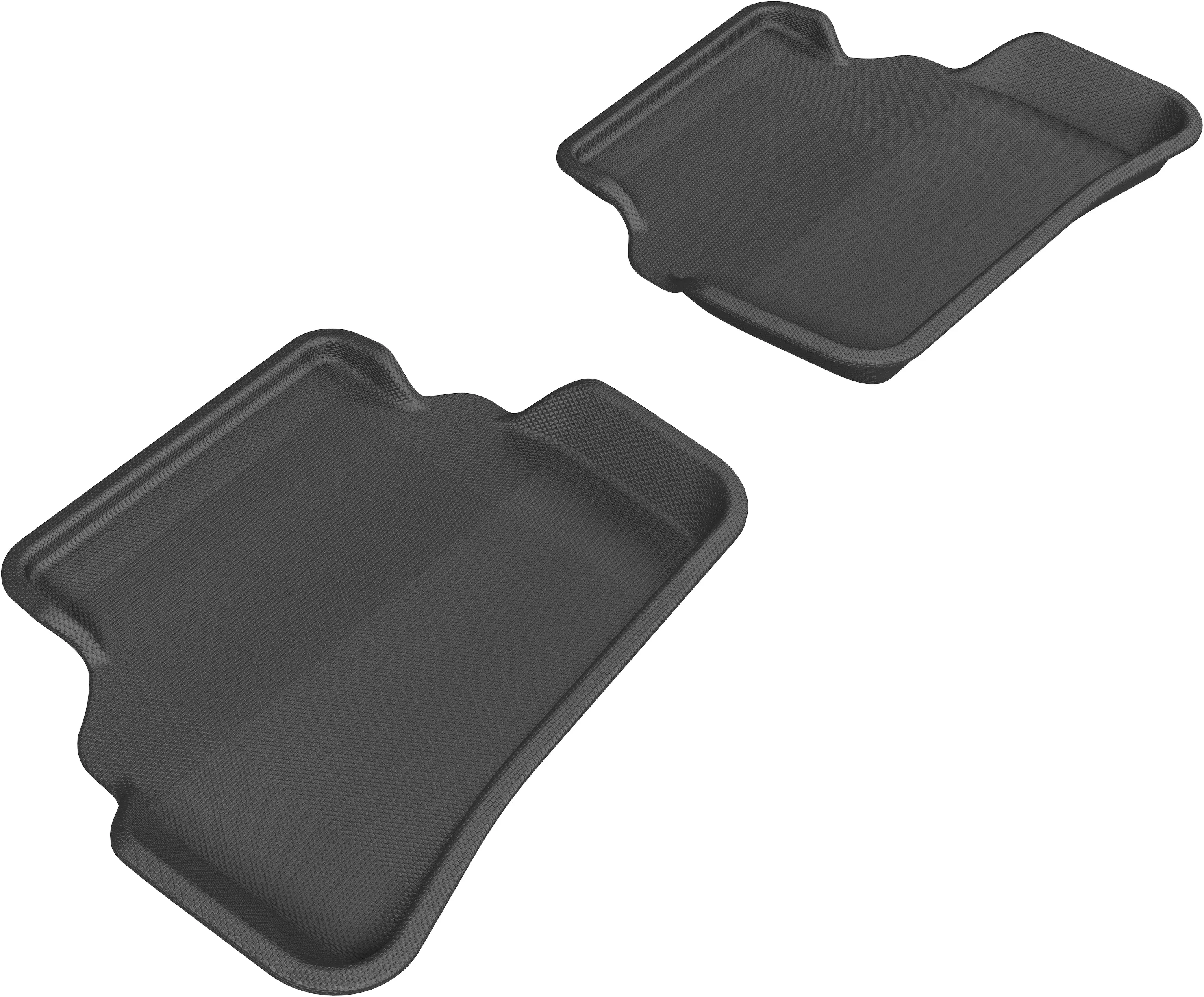 3D MAXpider Floor Mats Mercedes C63 AMG Sedan (08-11) All-Weather Kagu Series - Front or  Second Row