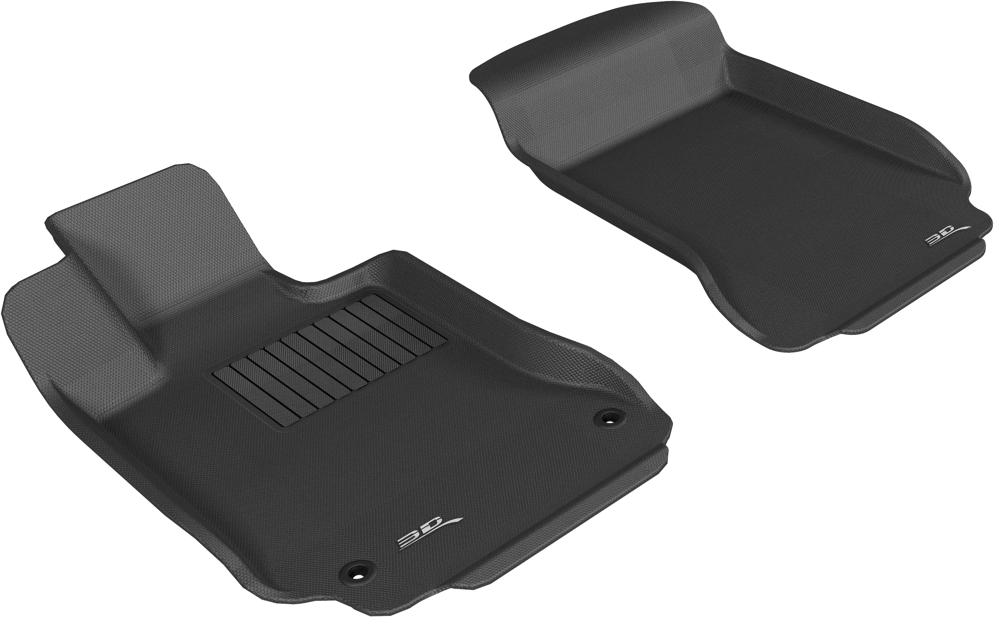 3D MAXpider Floor Mats Mercedes C63 AMG Sedan (08-11) All-Weather Kagu Series - Front or  Second Row
