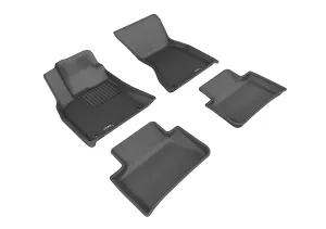 3D MAXpider Floor Mats Porsche Macan 95B (14-23)  All-Weather Kagu Series - Front or Second Row