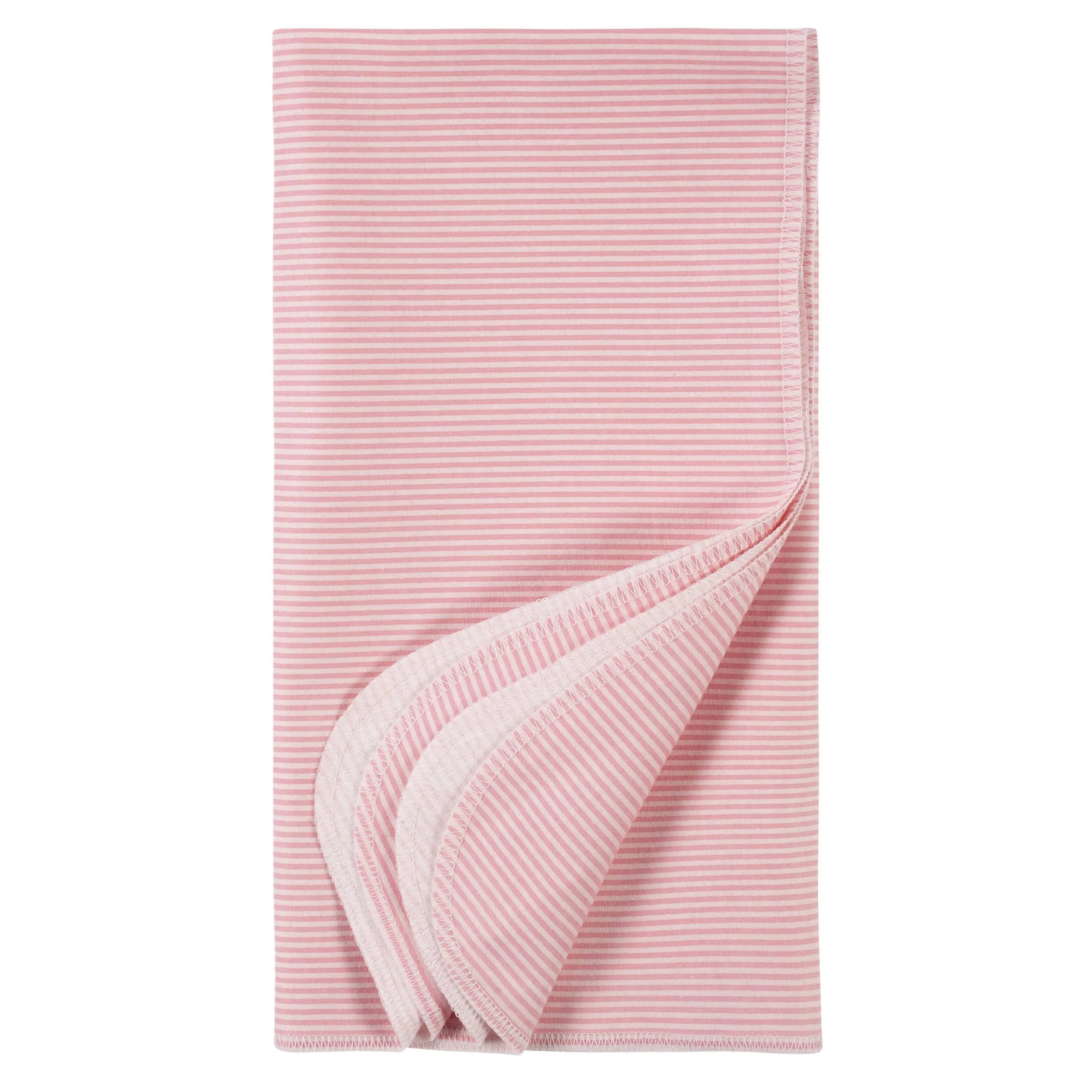 4-Pack Girls Leopard Flannel Receiving Blankets