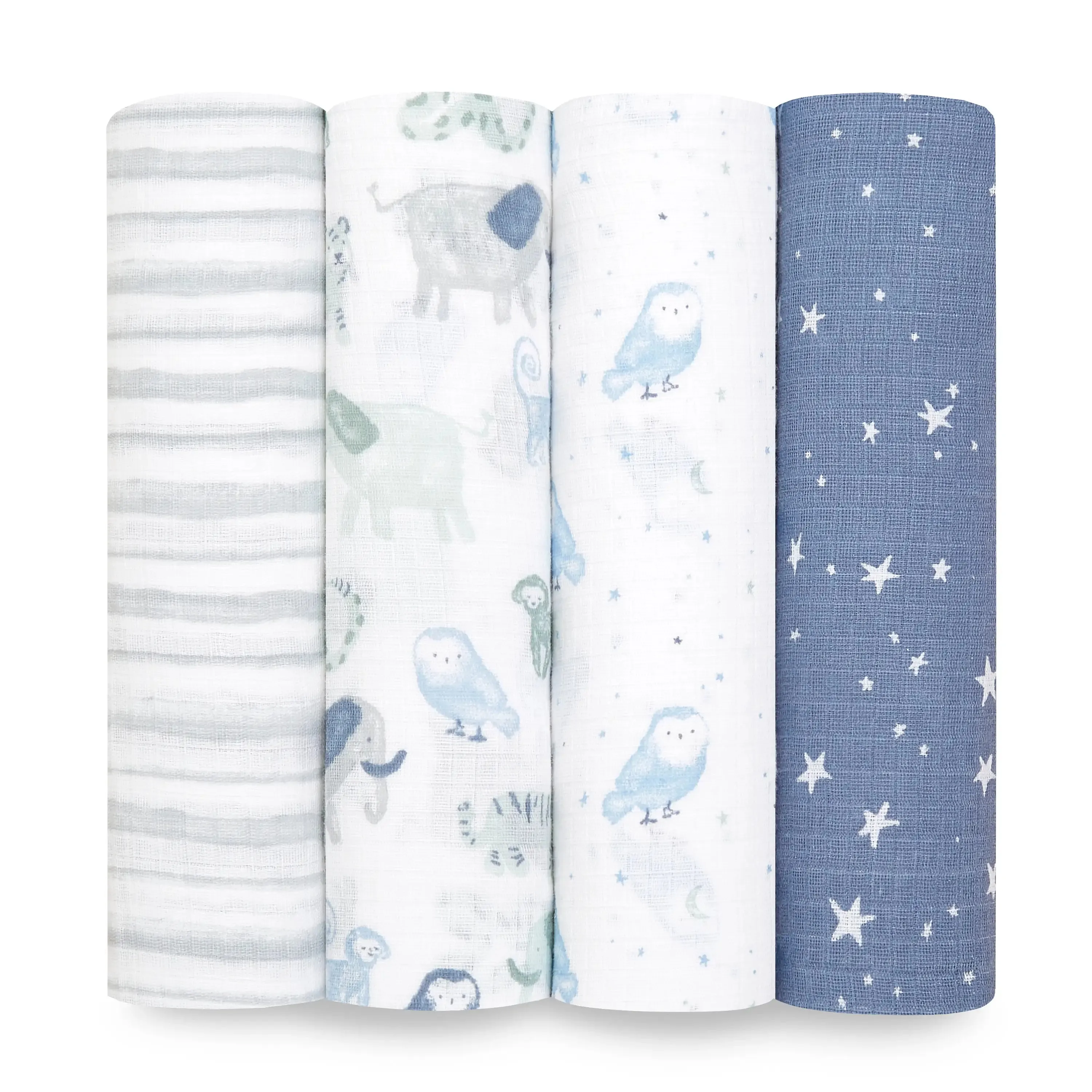 Aden   Anais Essentials Cotton Muslin Swaddle 4-pack