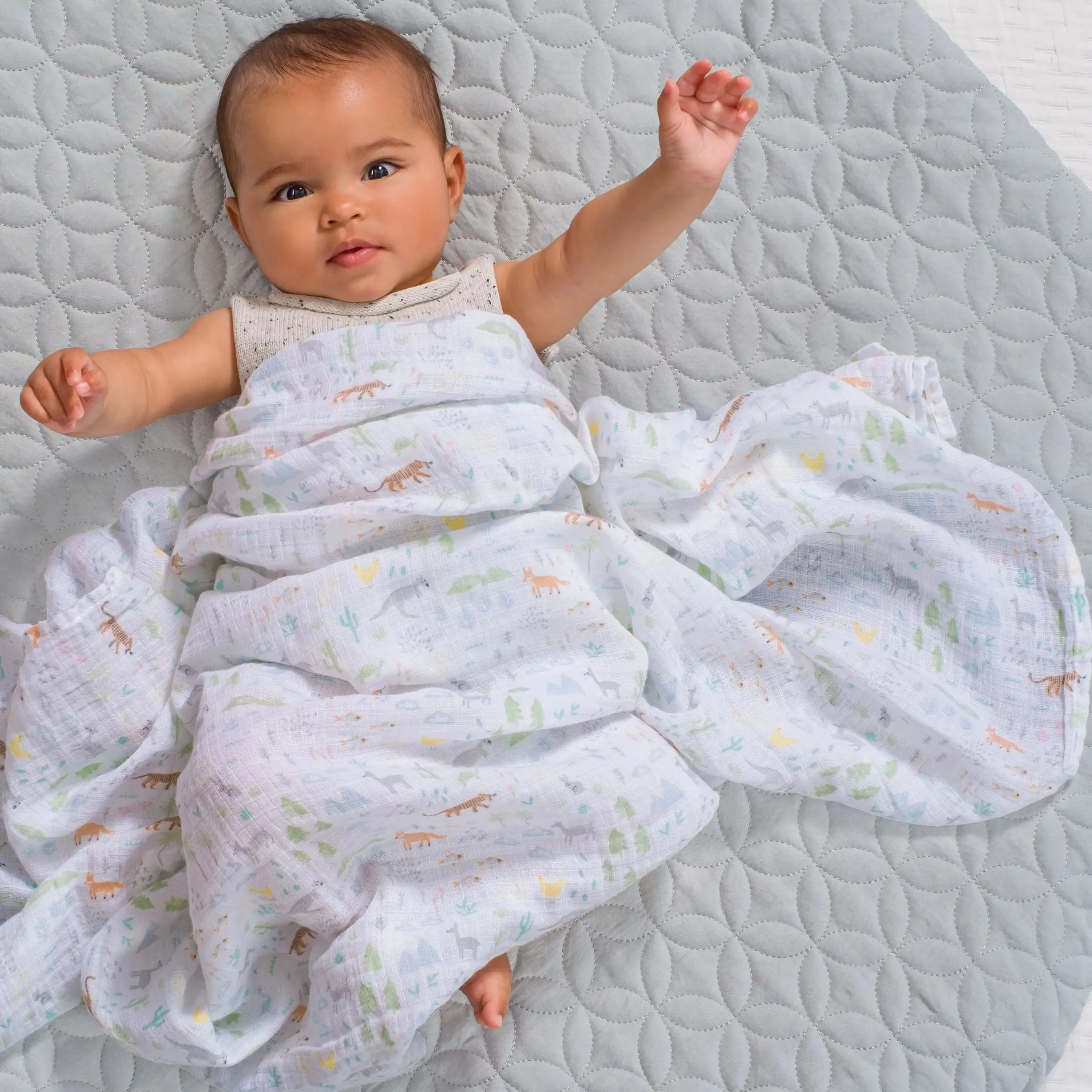 Aden   Anais Essentials Cotton Muslin Swaddle 4-pack