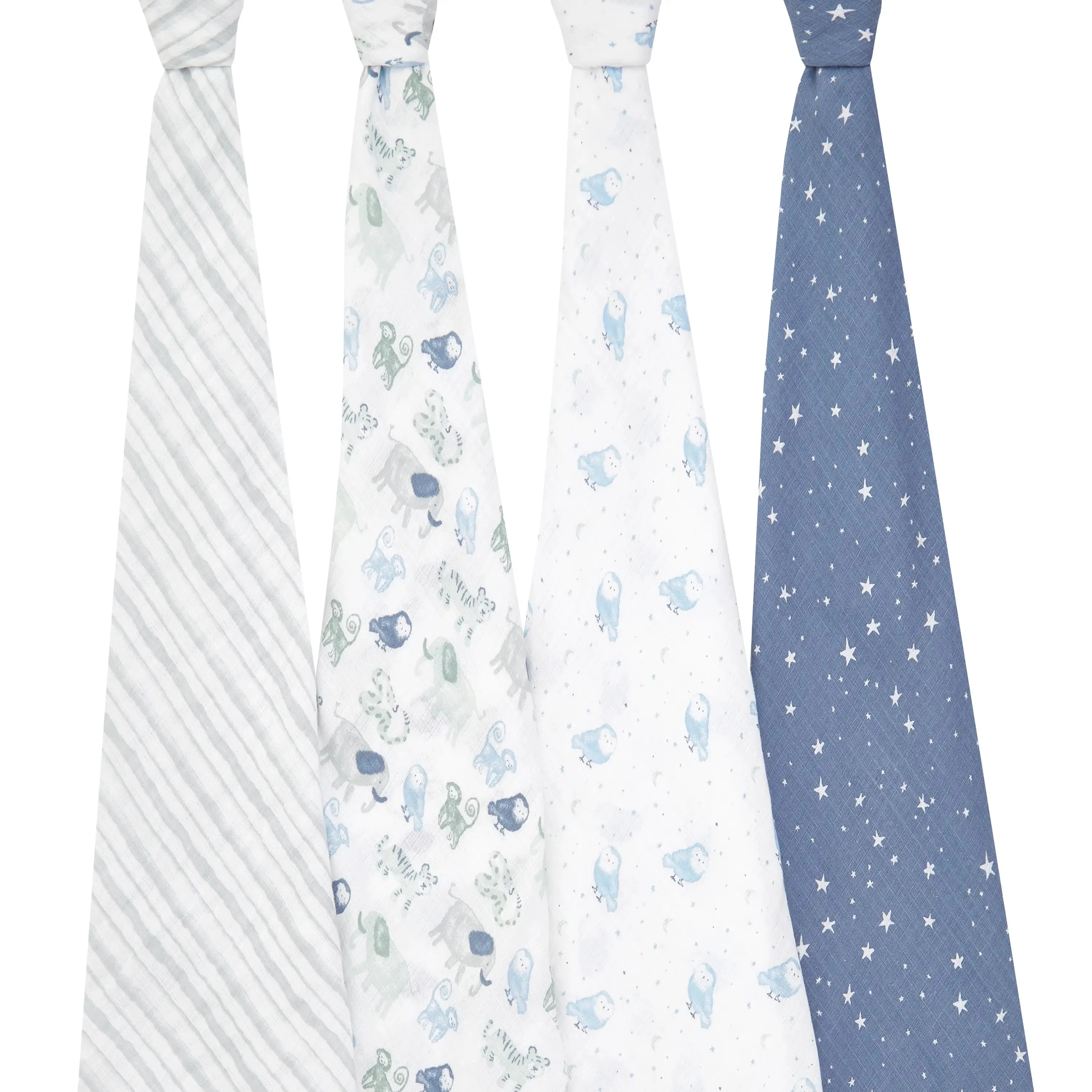 Aden   Anais Essentials Cotton Muslin Swaddle 4-pack