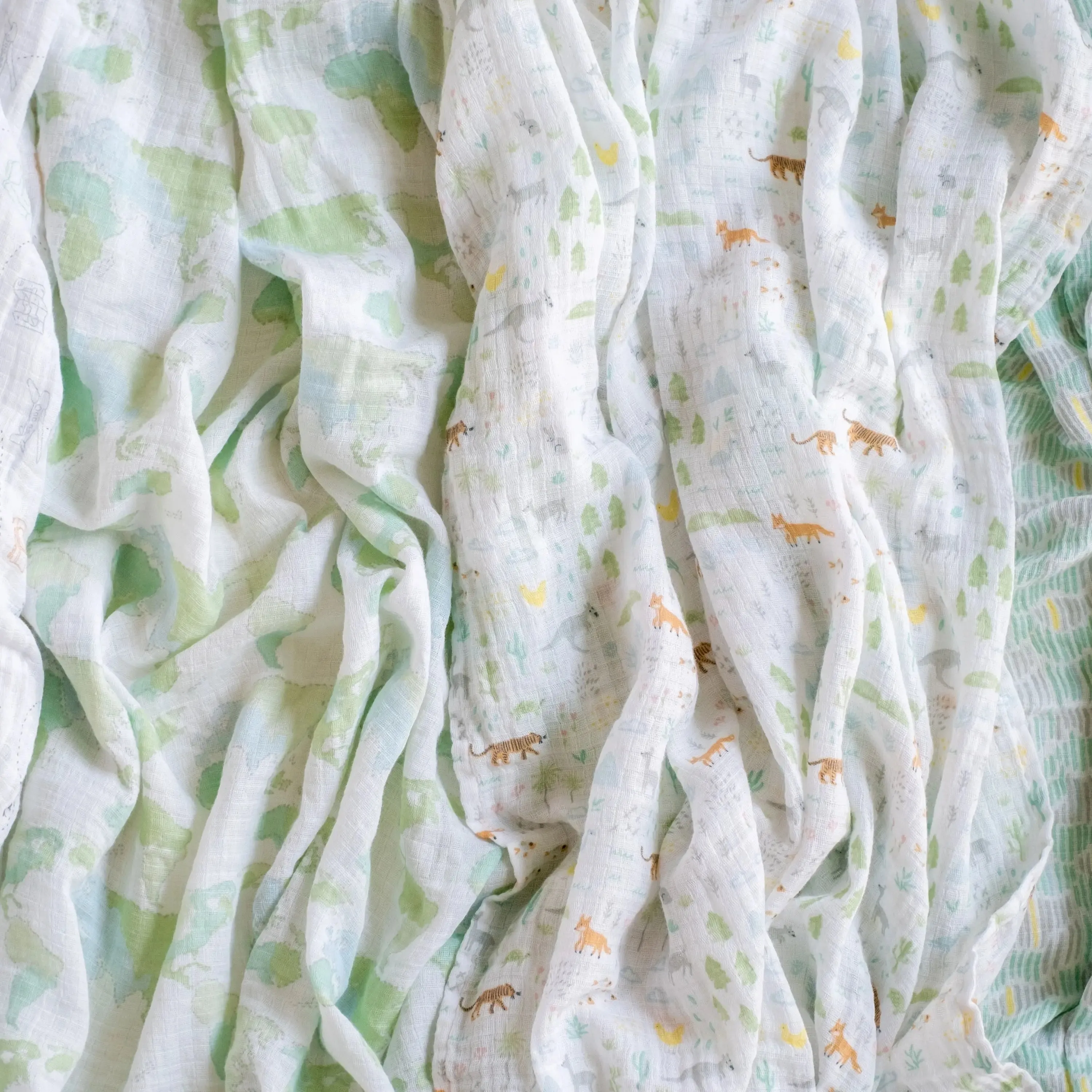 Aden   Anais Essentials Cotton Muslin Swaddle 4-pack
