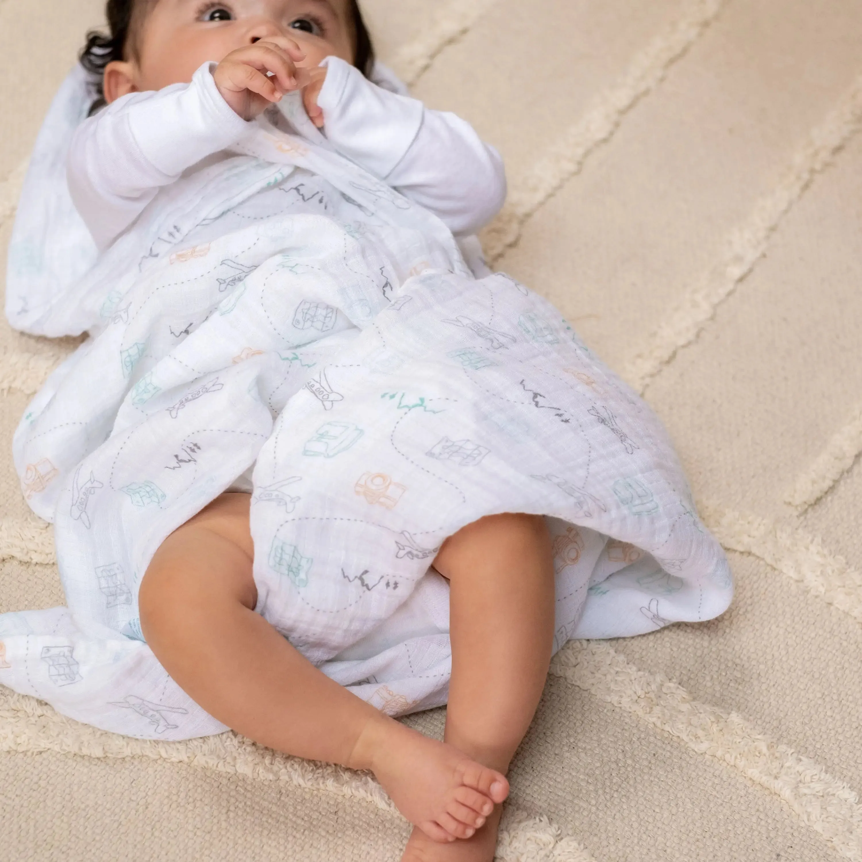 Aden   Anais Essentials Cotton Muslin Swaddle 4-pack