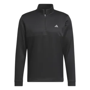 adidas Golf Textured 1/4 Zip Pullover Top IU4696