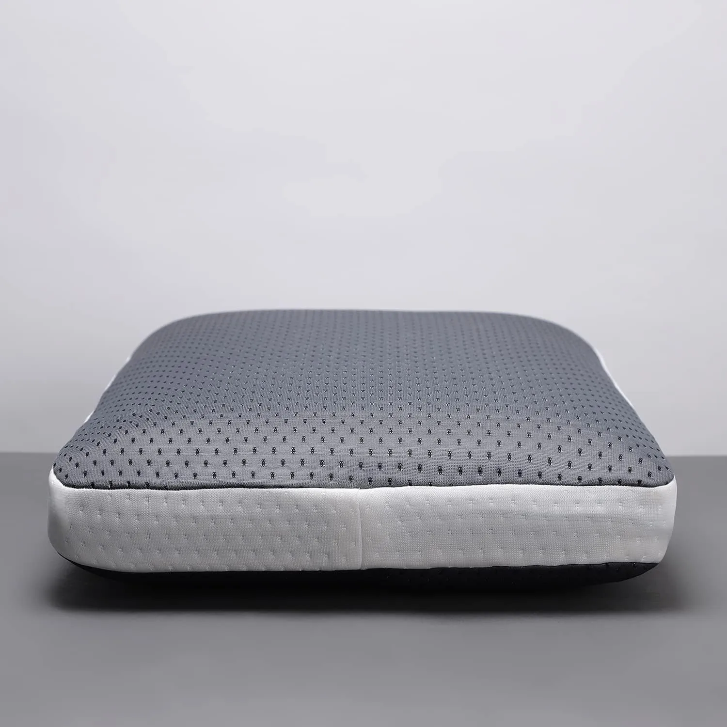 Akarshak Cooling Gel Infused Pincore Technology Breathable Memory Foam Pillow with 3S Rebound (Pack of 1)