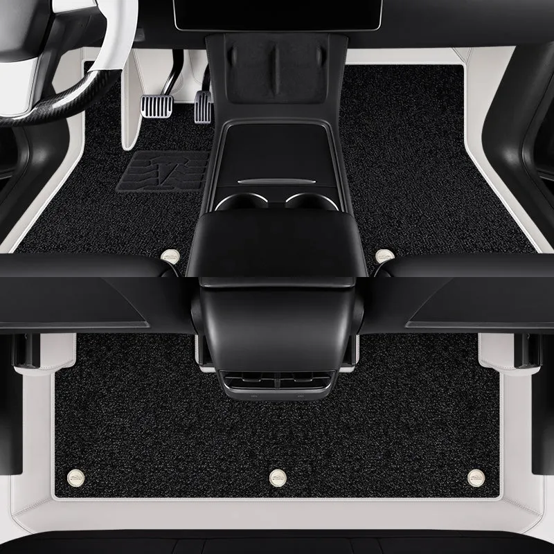 All-Inclusive Double-Layer Floor Mats for Tesla Model 3 Highland / Y