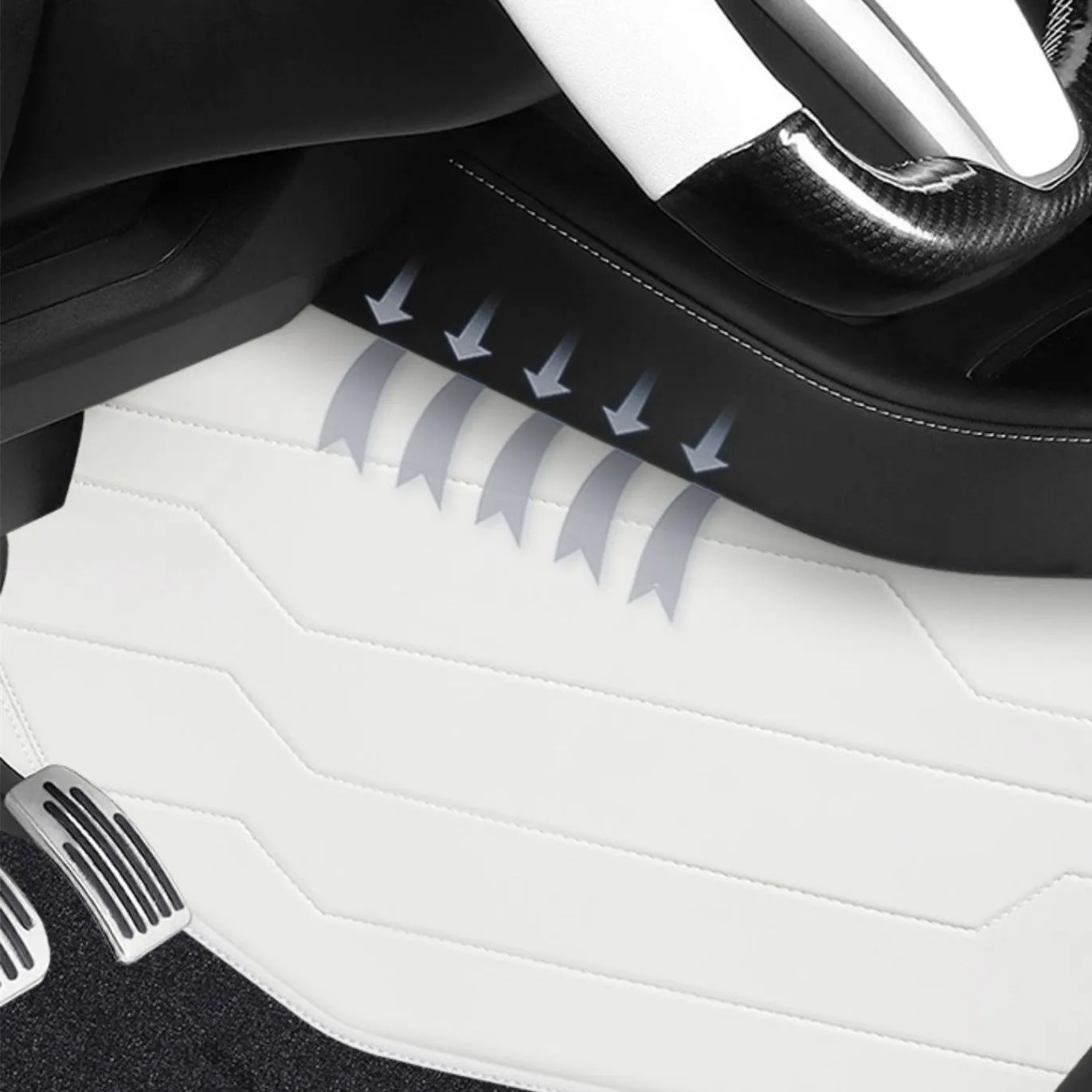 All-Inclusive Double-Layer Floor Mats for Tesla Model 3 Highland / Y