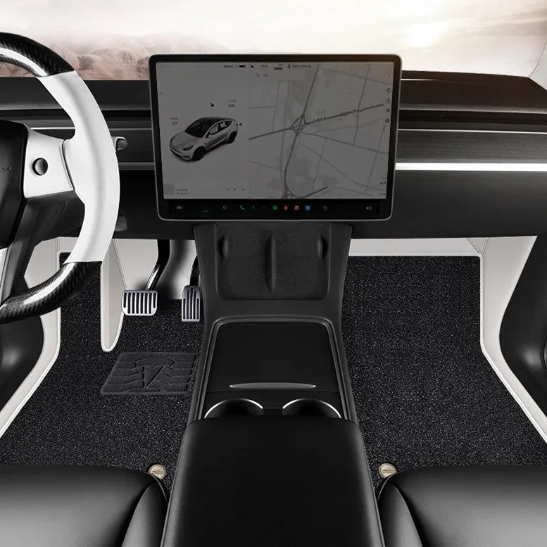 All-Inclusive Double-Layer Floor Mats for Tesla Model 3 Highland / Y