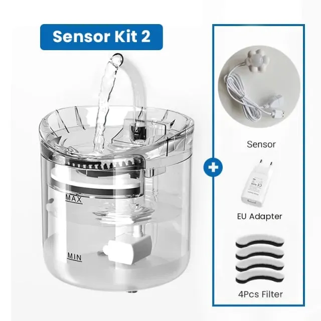 Automatic Cat Water Fountain Filter Sensor