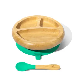 Avanchy - Bamboo Suction Classic Plate   Spoon GN