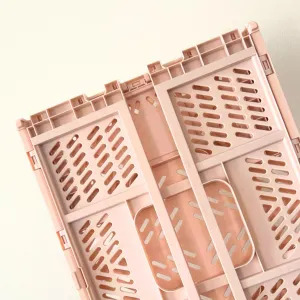 Baby Pink Large Storage Crate