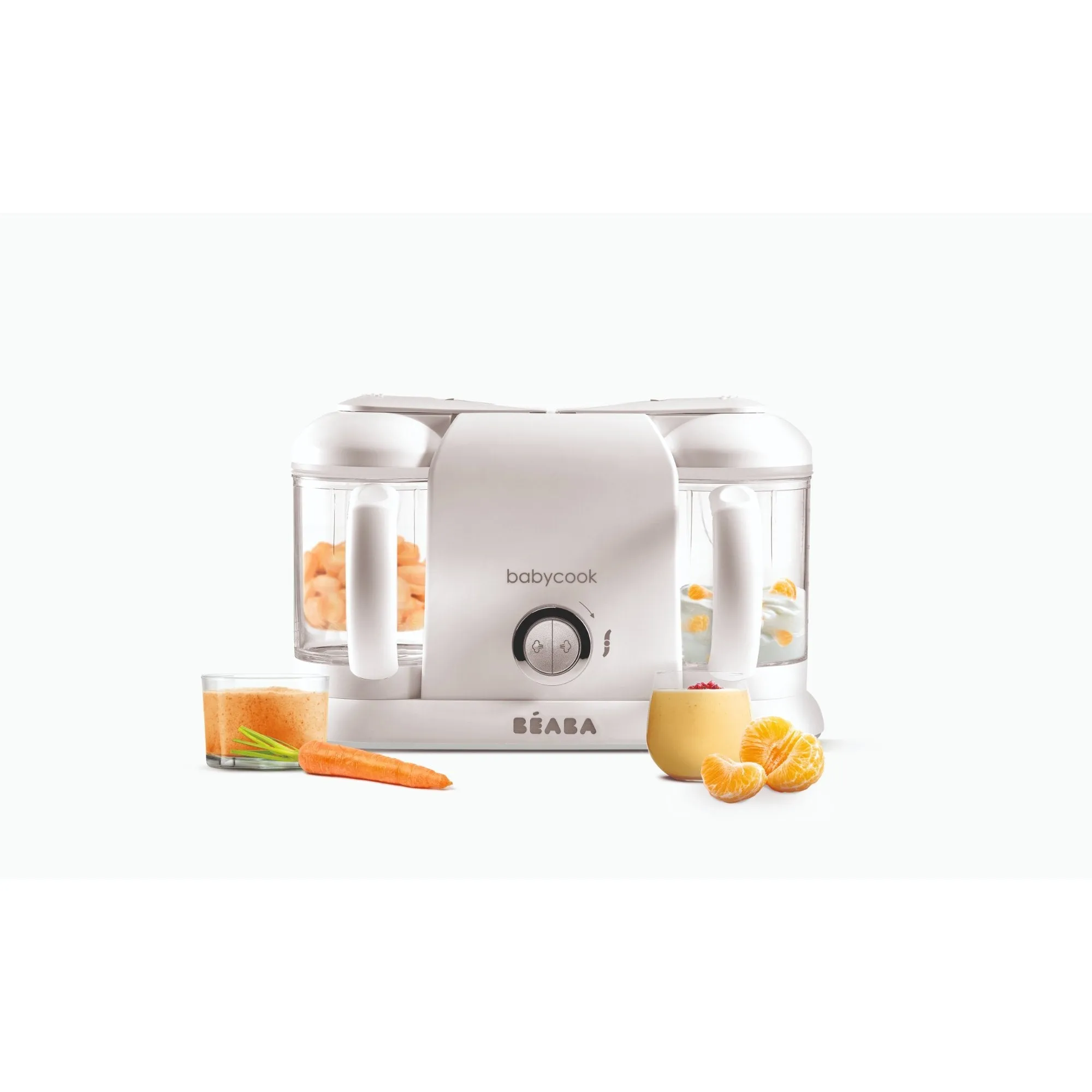 Babycook? Duo White Silver