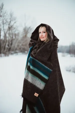 Beaver Dam Large Alpaca Blanket