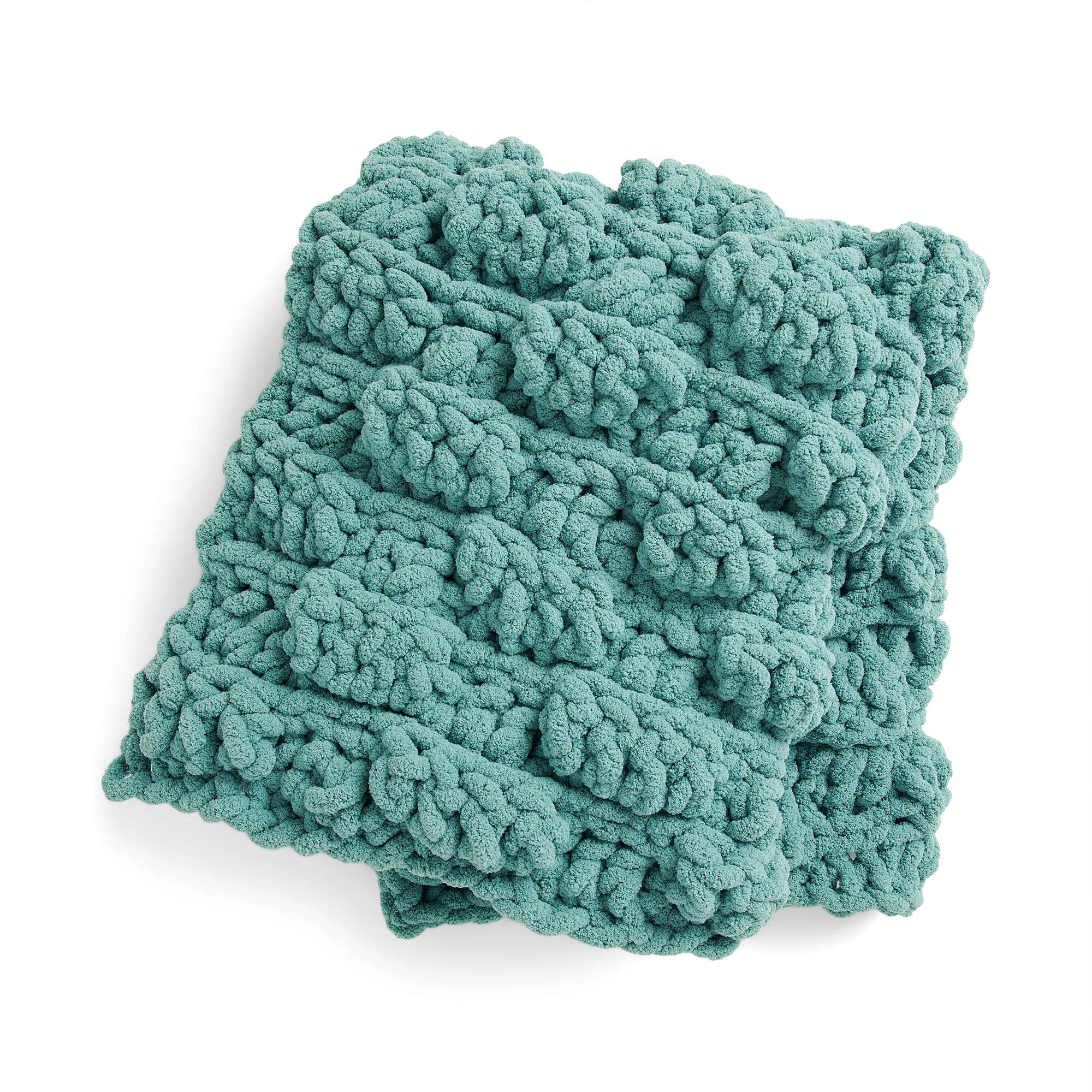 Bernat Shock Waves Crochet Lap Blanket