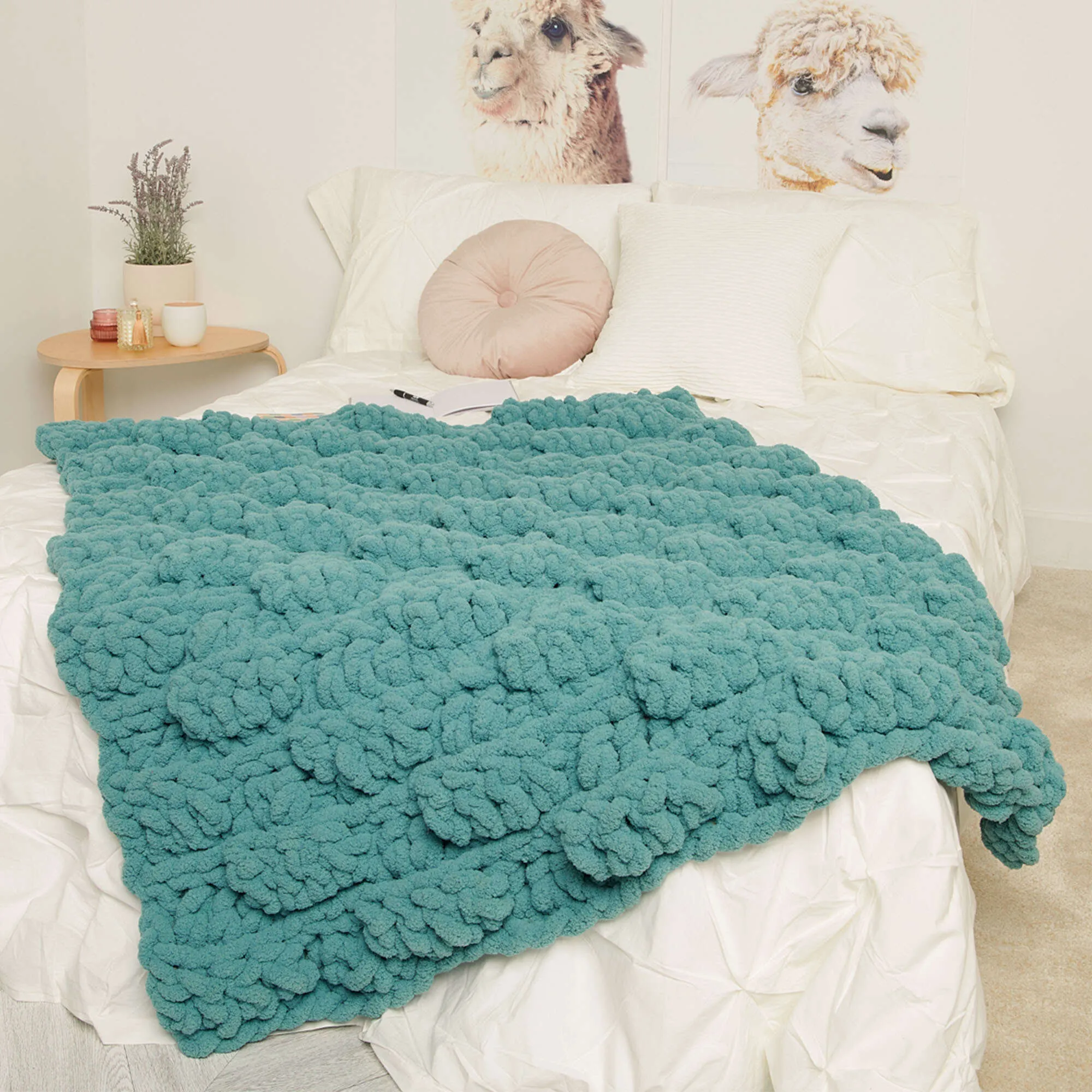 Bernat Shock Waves Crochet Lap Blanket