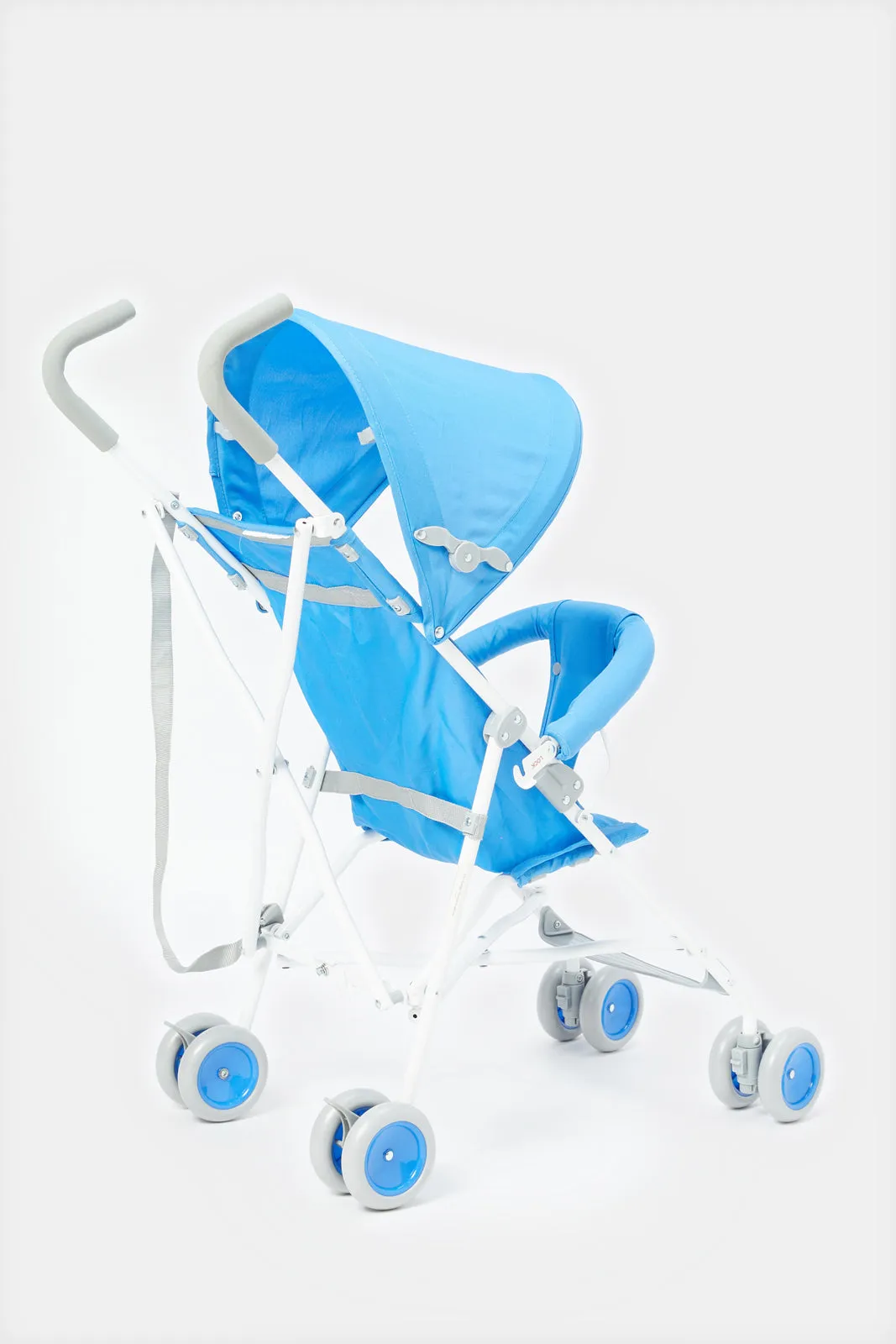 Blue Lion Baby Buggy With Round Canopy