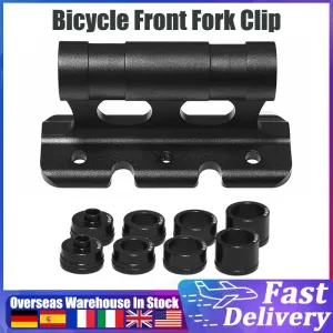 Car Roof Rack Carriers Bike Fork Mount Quick Release Thru Axle Carriers Front Fork Block for 5x100mm 12x100mm 15x100mm 15x110mm