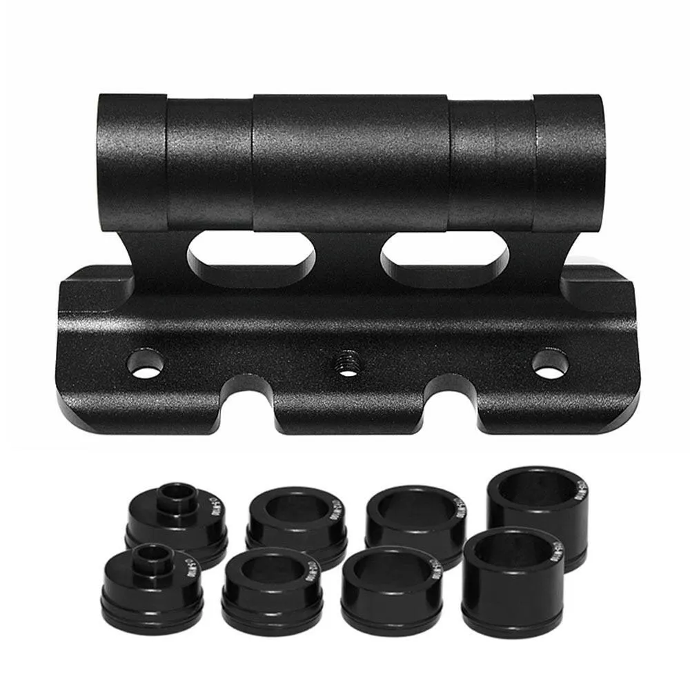 Car Roof Rack Carriers Bike Fork Mount Quick Release Thru Axle Carriers Front Fork Block for 5x100mm 12x100mm 15x100mm 15x110mm