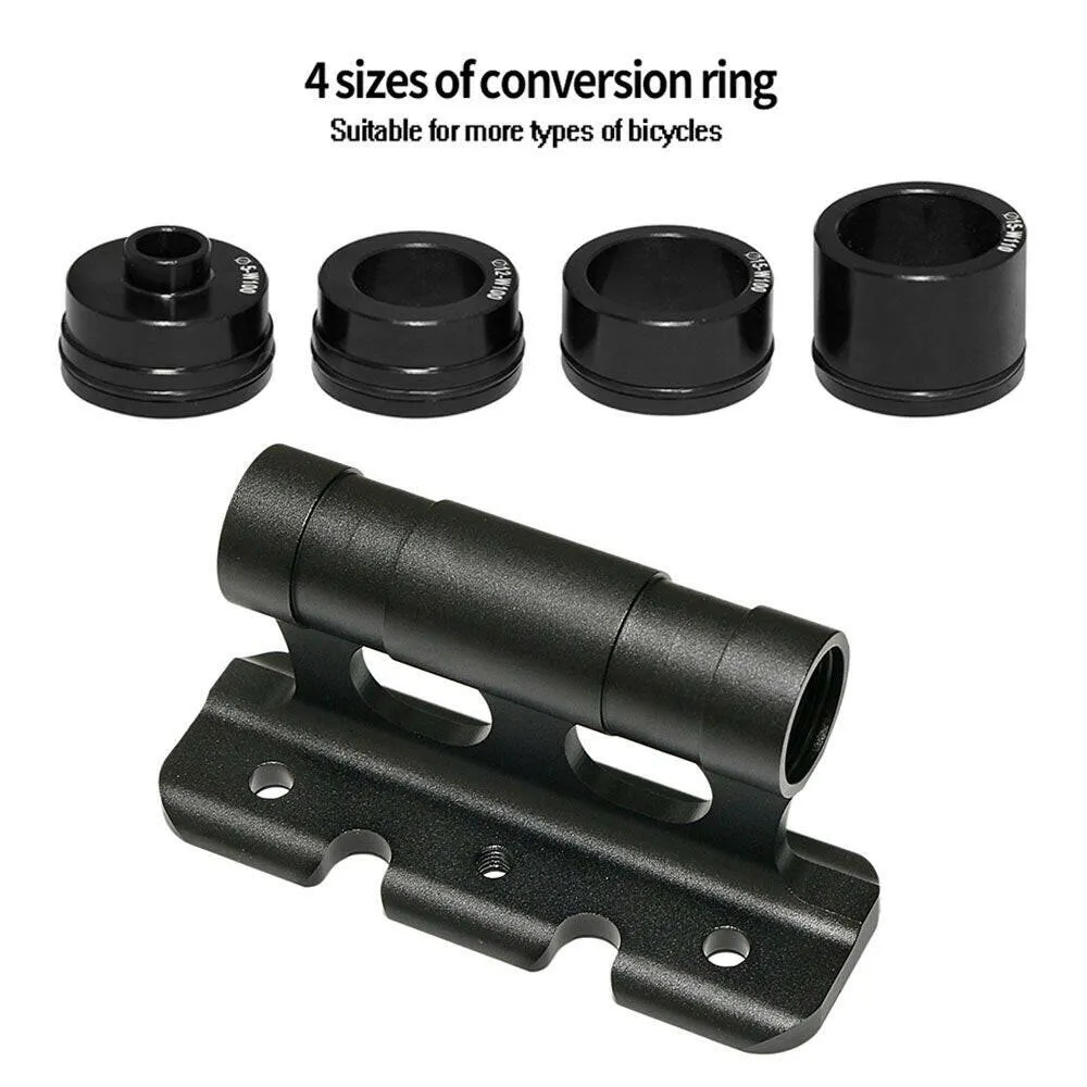 Car Roof Rack Carriers Bike Fork Mount Quick Release Thru Axle Carriers Front Fork Block for 5x100mm 12x100mm 15x100mm 15x110mm