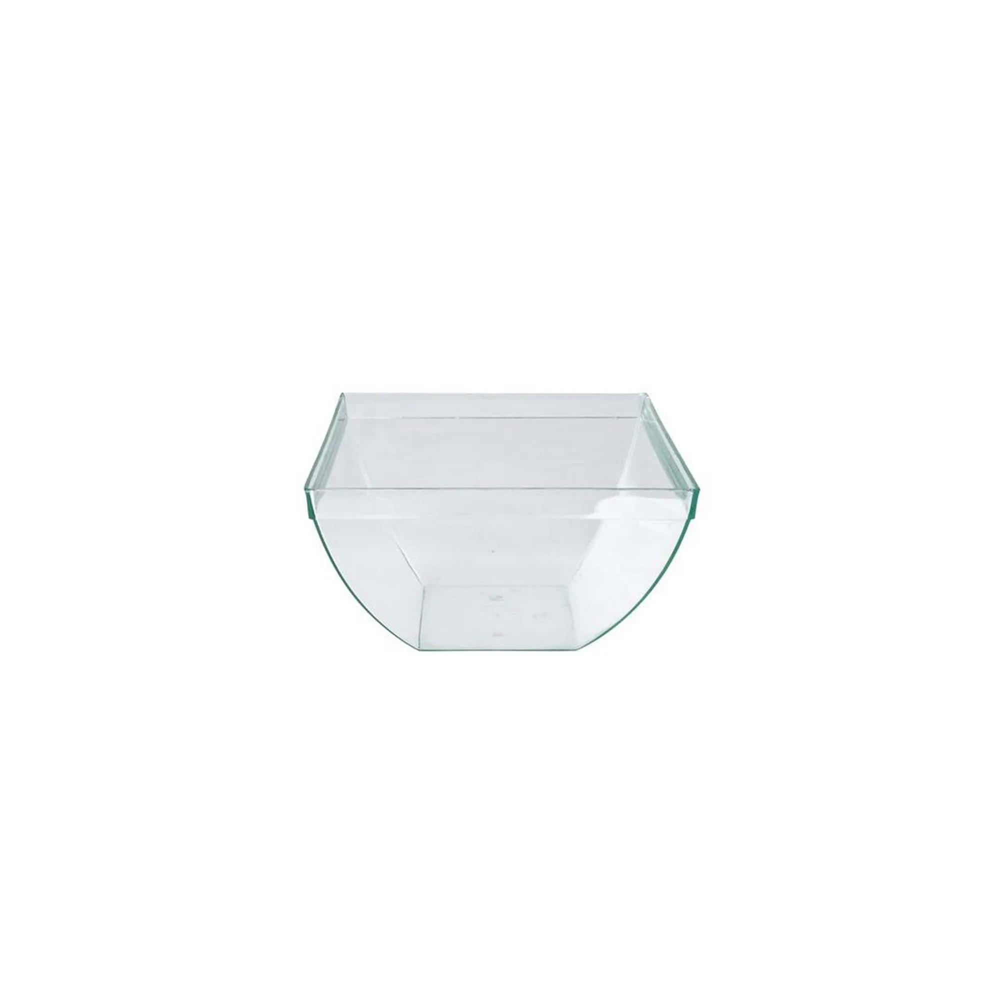 Clear Square Bowls, 8 oz, 8 Count