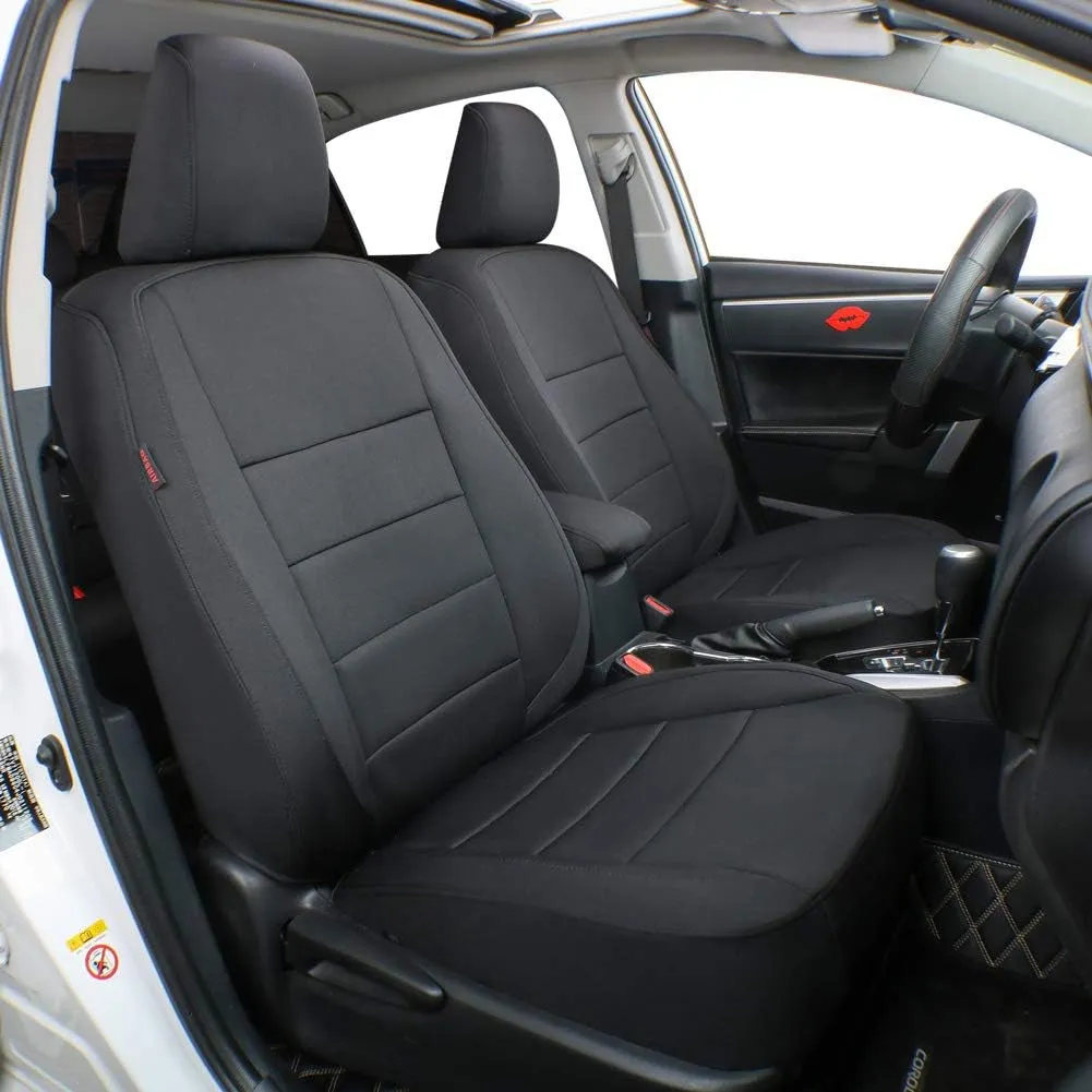 Custom Fit Full Set Car Seat Covers for Select Ford Explorer 2016 2017 - Three-Row Model, Second Row 40/60 Split,Leatherette New
