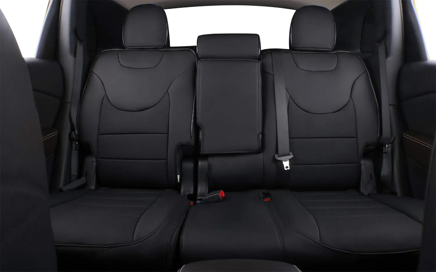 Custom Fit Full Set Car Seat Covers for Select Jeep Wrangler 2 Door 2013 2014 2015 2016 2017 2018 - Leatherette New