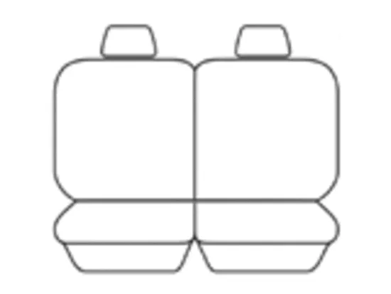 Custom Made Canvas Seat Covers suits Toyota Prado 120 Series 02/2003-10/2009 3 Rows Airbag Safe PRAD03CHAGR