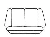 Custom Made Esteem Velour Seat Covers Suits BMW 318I 2 Door Coupe 1994 2 Rows