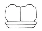 Custom Made Esteem Velour Seat Covers Suits Suzuki Swift 2 Door Hatch 1990-1991 2 Rows