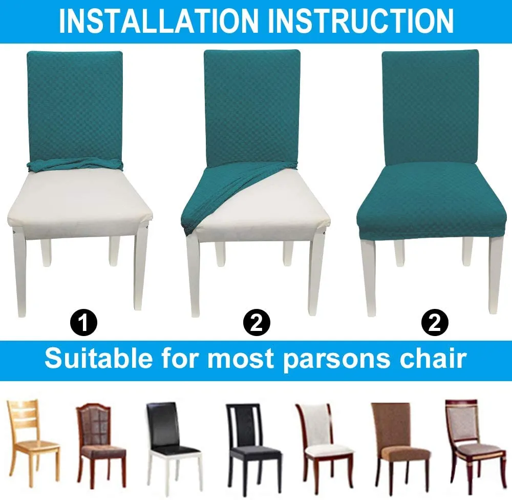 Dining Chair Covers Stretch Chair Covers Parsons Chair Slipcover Chair Covers Set of 2