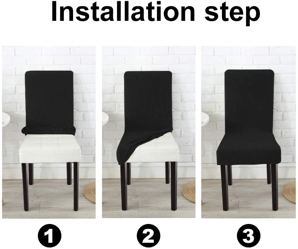 Dining Chair Covers Stretch Chair Covers Parsons Chair Slipcover Chair Covers Set of 2