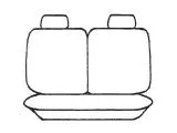 Esteem Velour Seat Covers Set Suits Mini Minor 2 Door Coupe 2009 2 Rows
