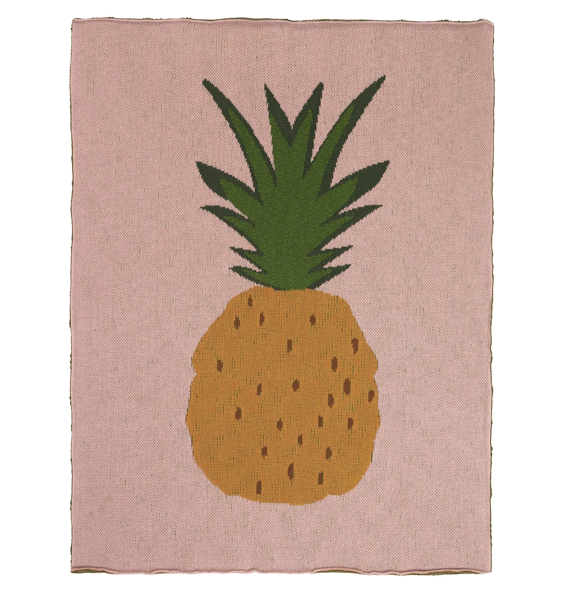 Ferm Living Pineapple Blanket