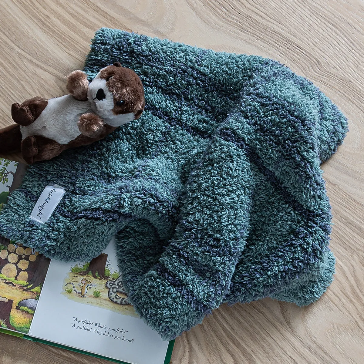 Forest & Turbulence Plaid Print Lovey