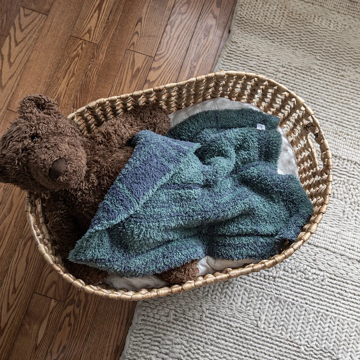 Forest & Turbulence Plaid Print Lovey