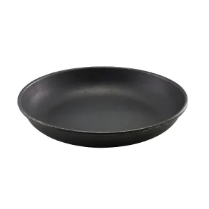 GenWare Black Vintage Steel Coupe Plate 20cm- Pack 1