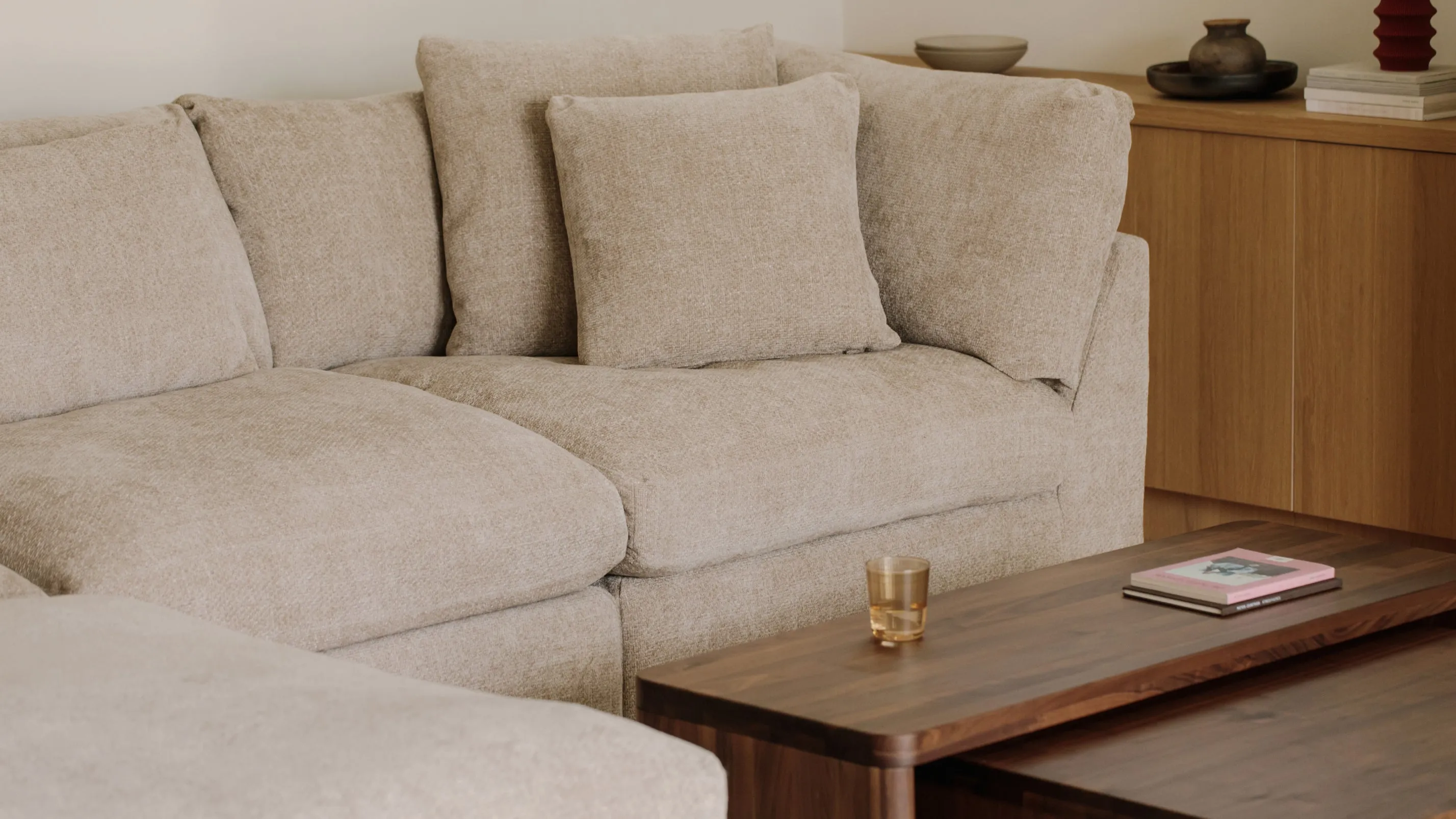 Get Together™ 4-Piece Modular Sectional, Large, Champagne