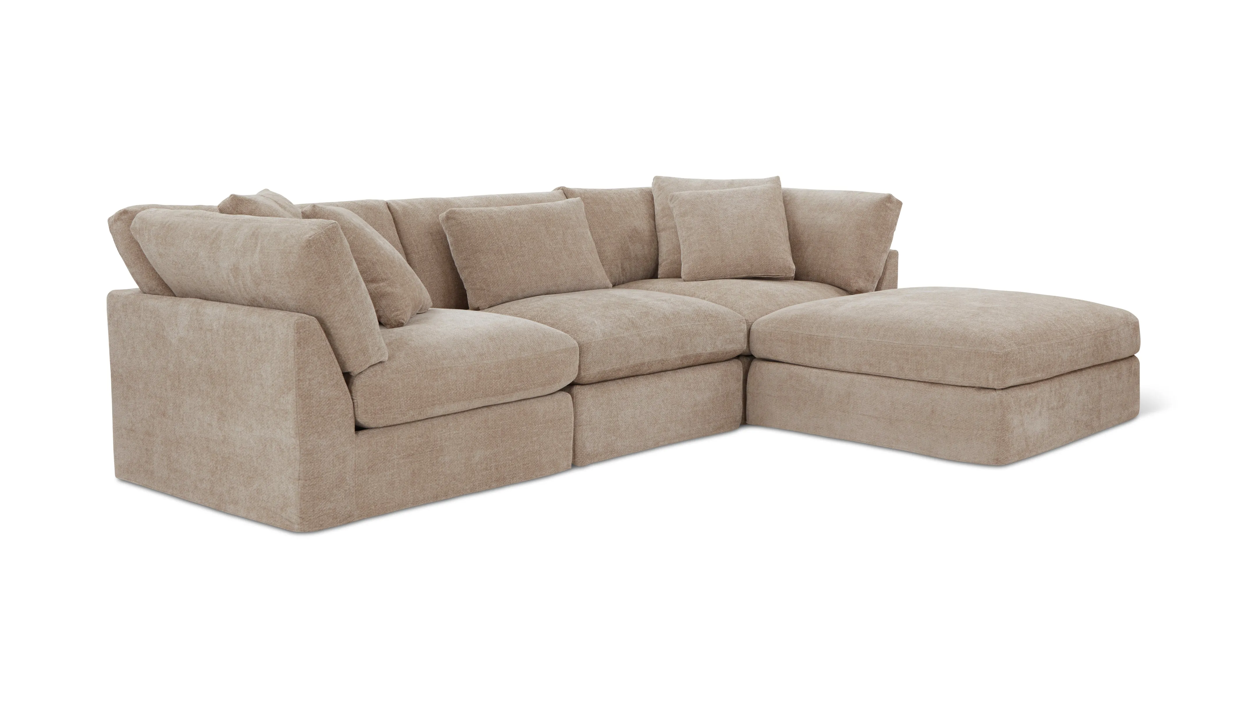 Get Together™ 4-Piece Modular Sectional, Large, Champagne