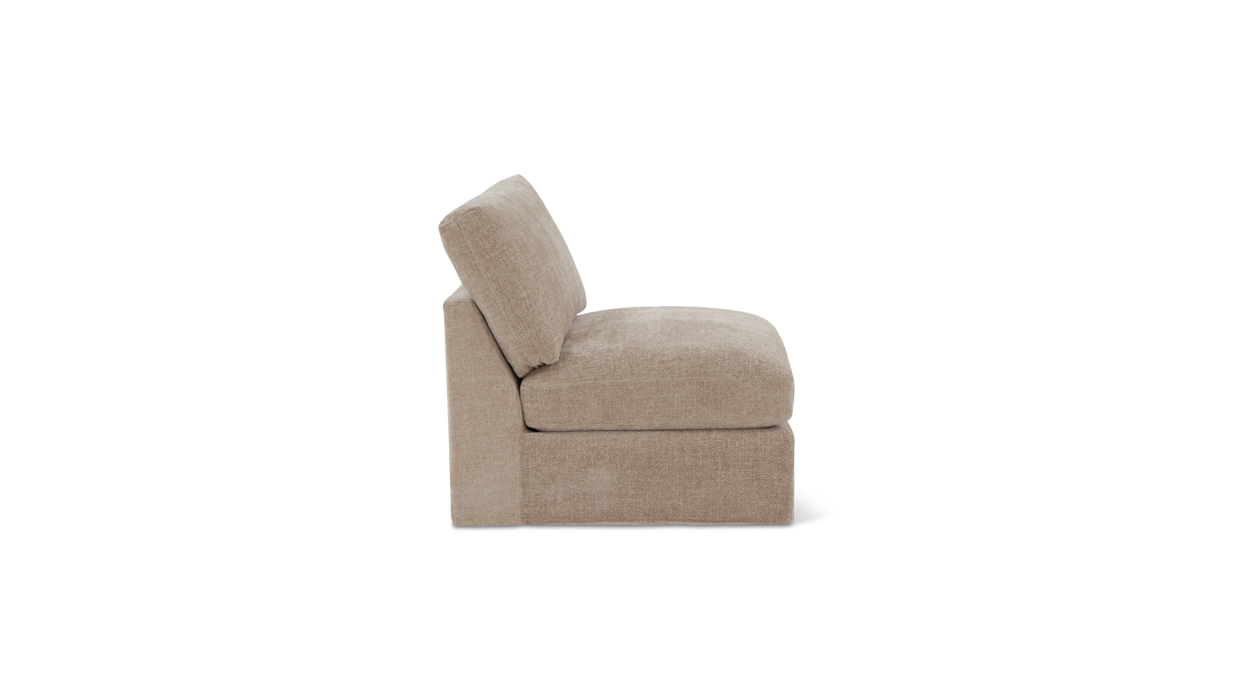 Get Together™ Armless Chair, Standard, Champagne
